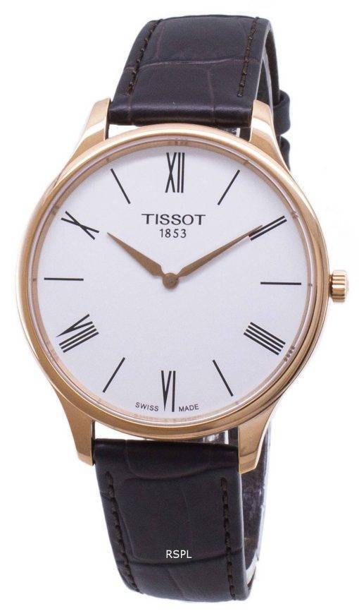 Tissot T-Classic Tradition 5.5 T063.409.36.018.00 T0634093601800 Quartz Analog Men's Watch