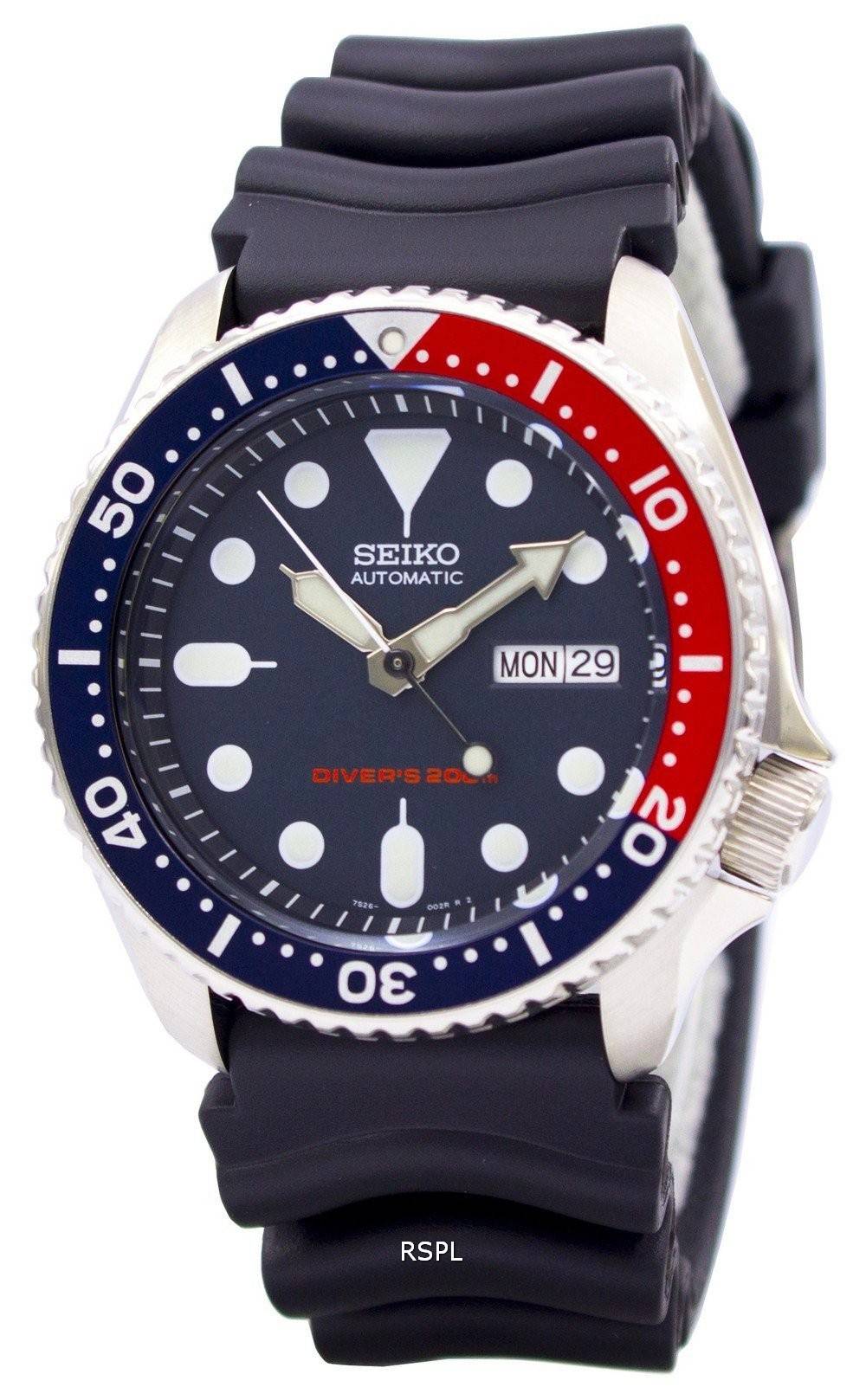 Seiko Automatic Divers 200m 21 Jewels SKX009K1 Watch - DownUnderWatches