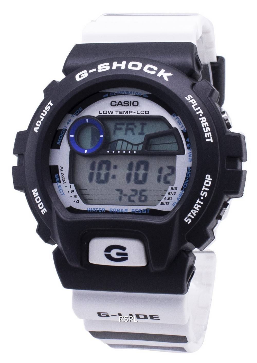 Casio G-Shock G-Glide GLX-6900SS-1 GLX6900SS-1 Illuminator Quartz 200M ...