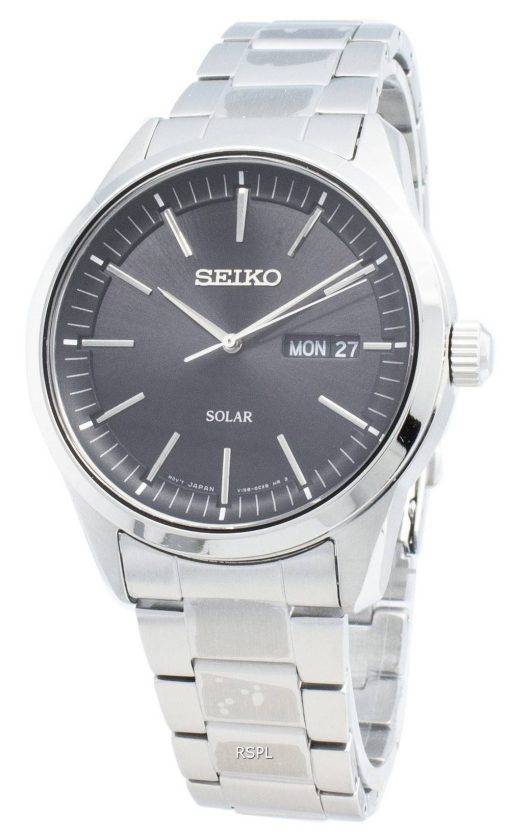 Seiko Conceptual SNE527P SNE527P1 SNE527 Analog Solar Men's Watch