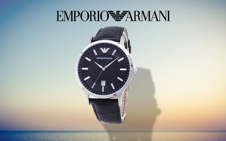 Emporio Armani Classic Quartz AR2411 Men’s Watch - DownUnderWatches