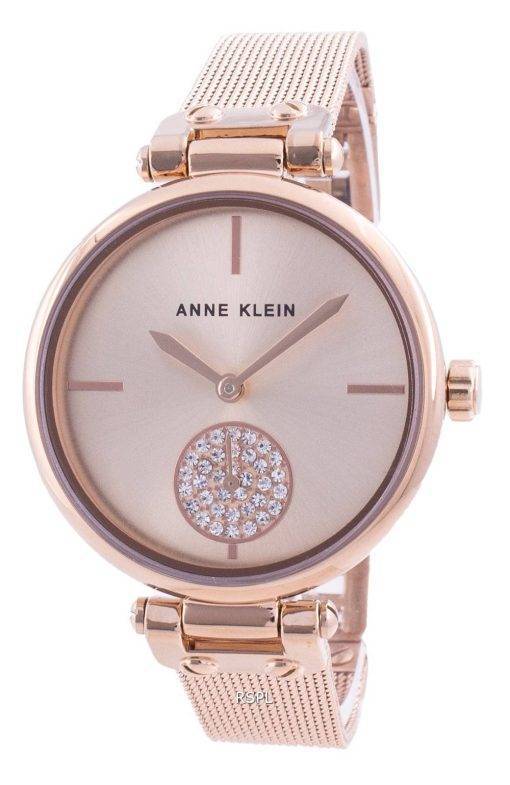 Anne Klein Swarovski Crystal Accented 3000RGRG Quartz Women's Watch