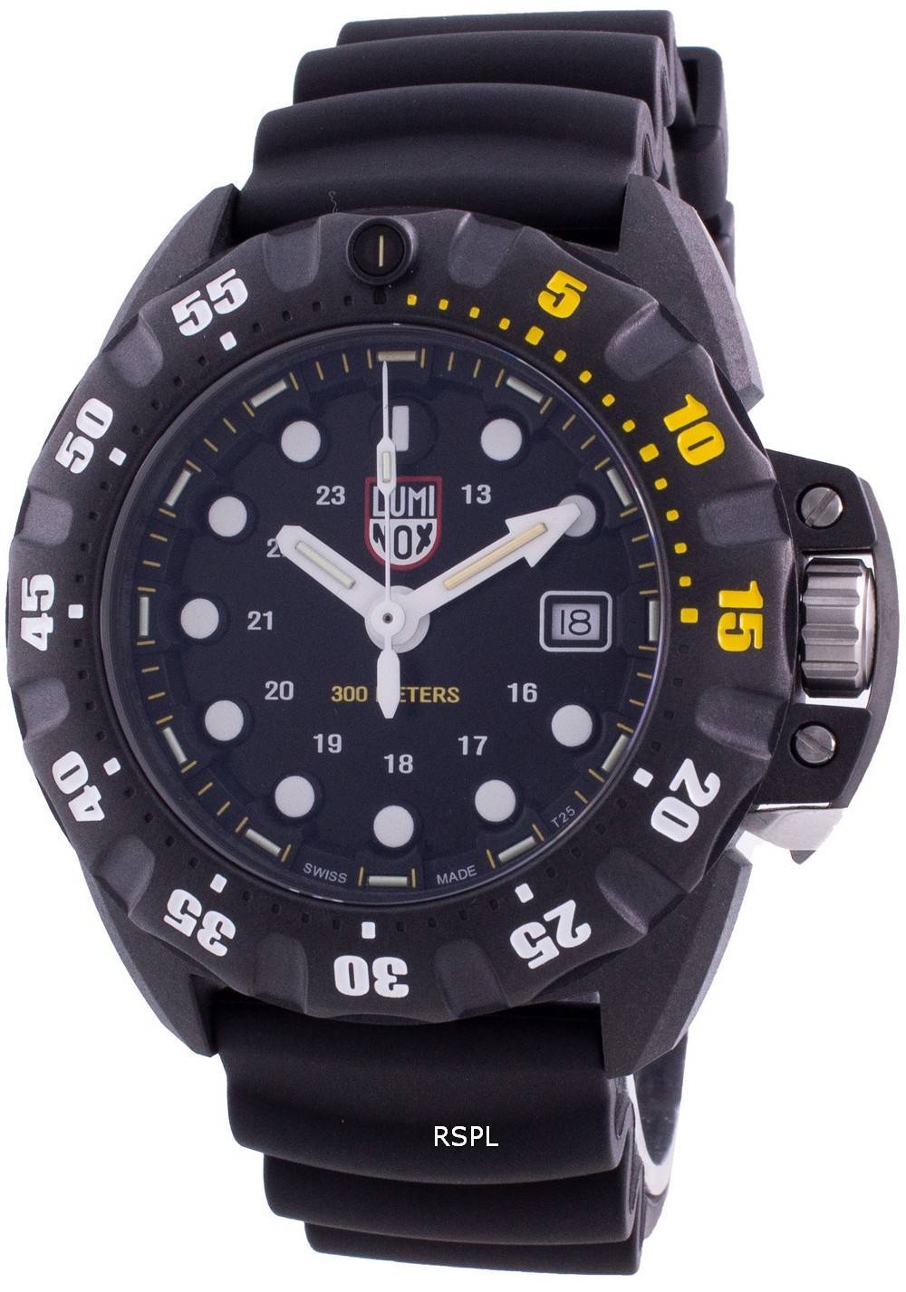 Luminox Scott Cassell Deep Dive XS.1555 Quartz 300M Men's Watch ...