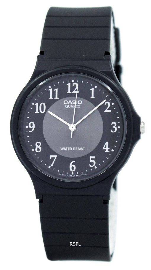 Casio Classic Analog Quartz Black Resin MQ-24-1B3LDF MQ-24-1B3L Men's Watch