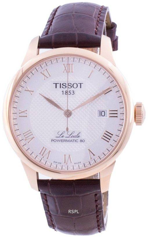 Tissot Le Locle Powermatic 80 Automatic T006.407.36.033.00 T0064073603300 Men's Watch