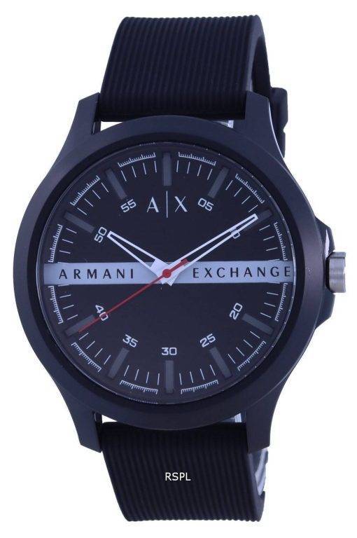 Armani Exchange Horloge Silicon Strap Quartz AX2420 Men's Watch