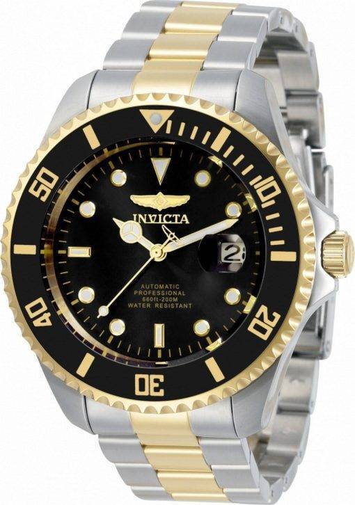 Invicta Pro Diver Two Tone Stainless Automatic 34041 200M Men's Watch