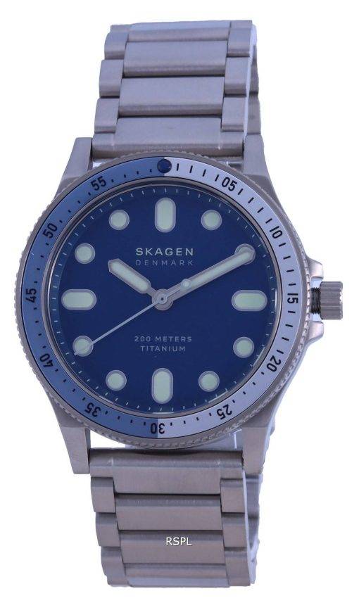 Skagen Fisk Limited Edition Titanium Quartz SKW6717 200M Men's Watch
