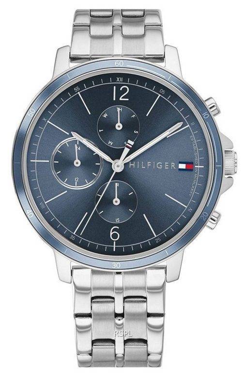 Tommy Hilfiger Madison Blue Dial Stainless Steel Quartz 1782188 Womens Watch