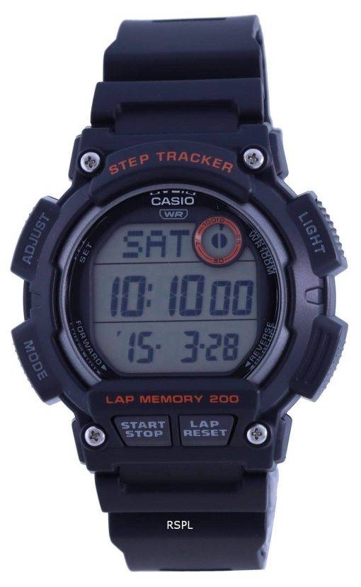 Casio Youth Digital Resin Strap WS-2100H-1A WS2100H-1 100M Mens Watch