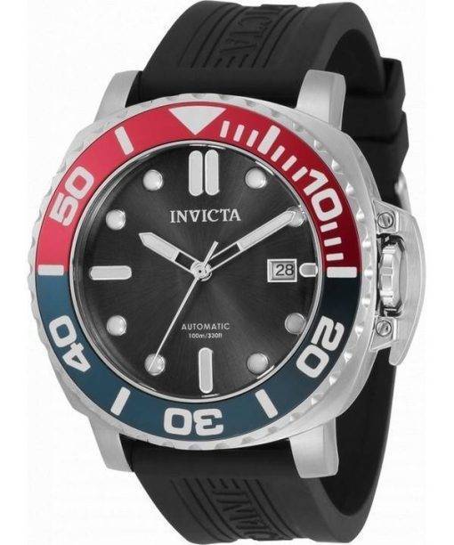 Invicta Pro Diver Black Dial Two Tone Stainless Automatic 34317 100M Men's Watch