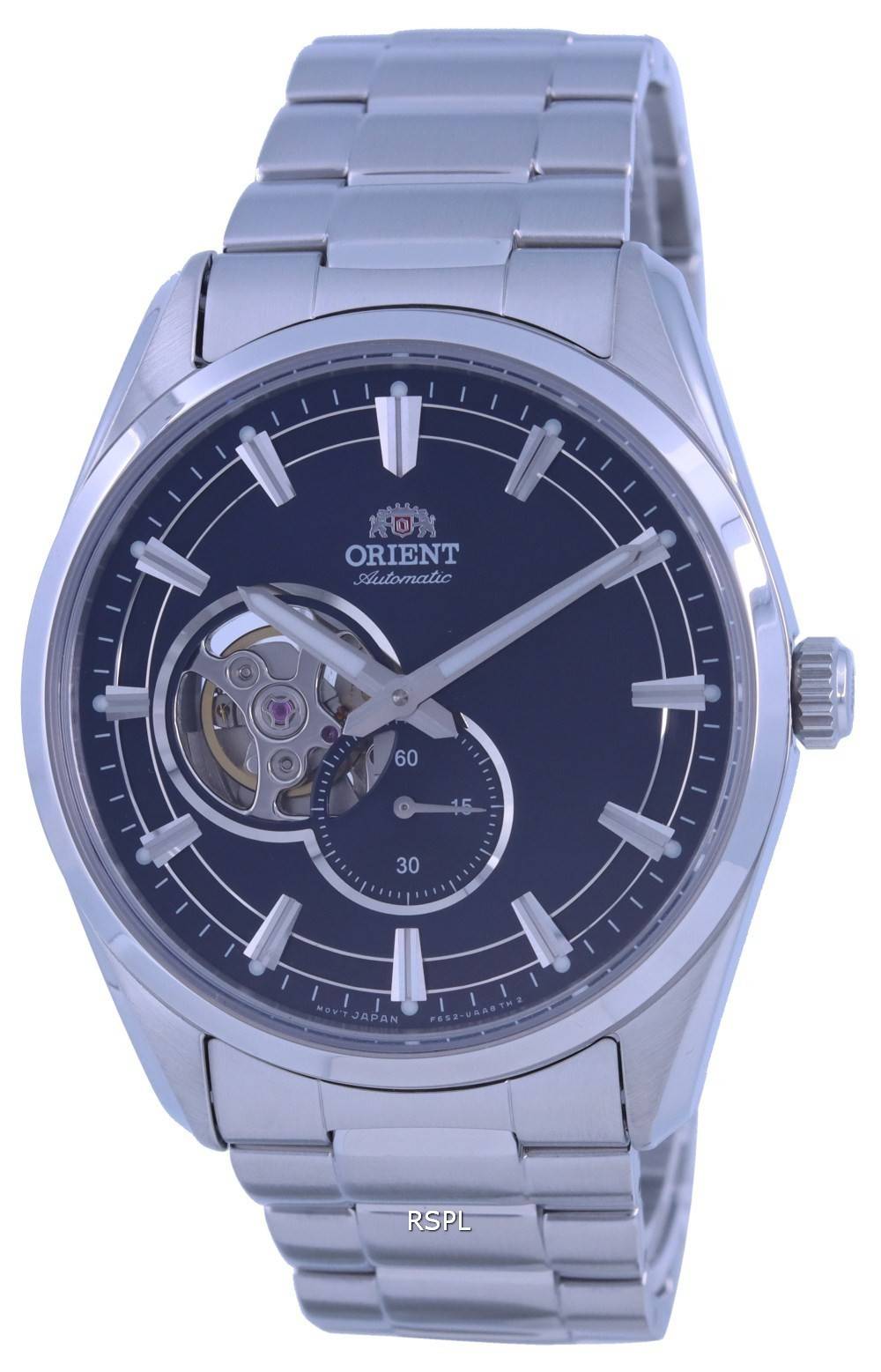 Orient Contemporary Open Heart Blue Dial Automatic RA-AR0003L10B Mens ...