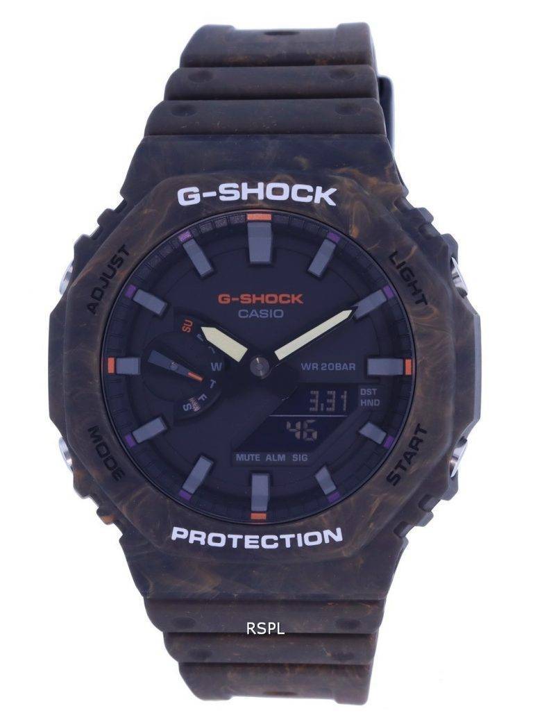 Casio G-Shock Analog Digital Resin Quartz GA-2100FR-5A GA2100FR-5 200M