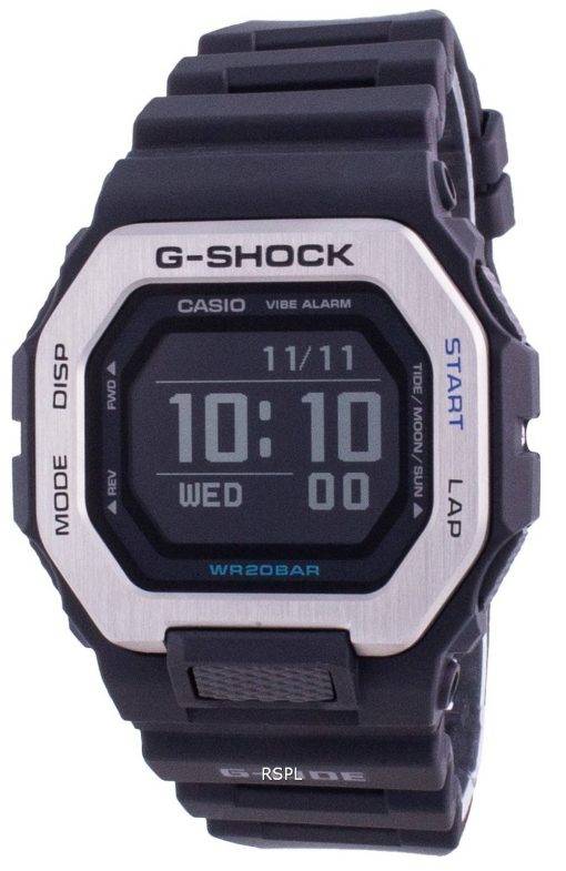 Casio G-Shock G-Lide World Time Quartz GBX-100-1 GBX100-1 200M Mens Watch