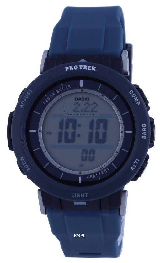 Casio ProTrek World Time Digital Tough Solar PRG-30-2 PRG30-2 100M Mens Watch
