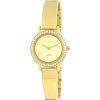 Citizen Crystal Accents Gold Tone Stainless Steel Quartz EJ6132-55P.G Womens Watch