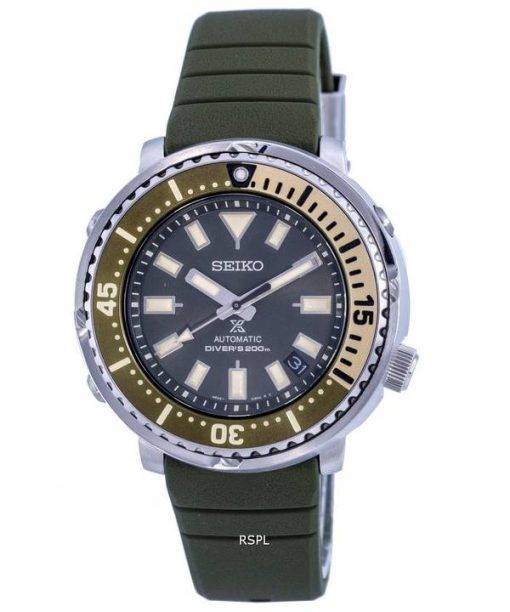 Seiko Prospex Street Series Tuna Safari Edition Green Dial Divers Automatic SRPF83K1 SRPF83K 200M Mens Watch