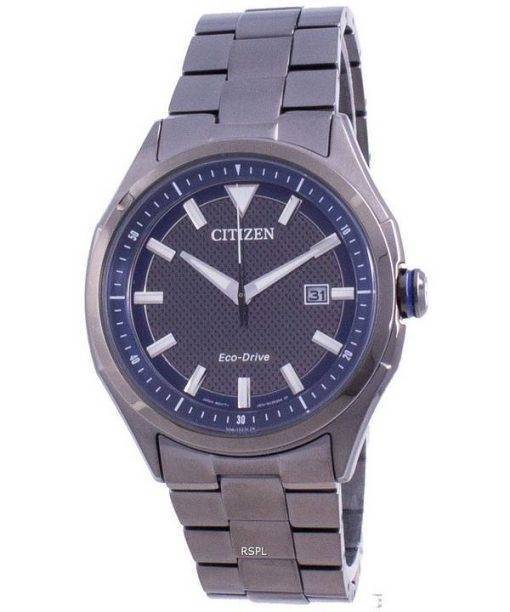 Citizen WDR Eco-Drive Blue Dial AW1147-52L 100M Mens Watch