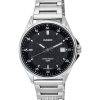 Casio Standard Analog Stainless Steel Black Dial Quartz MTP-E705D-1E Men's Watch