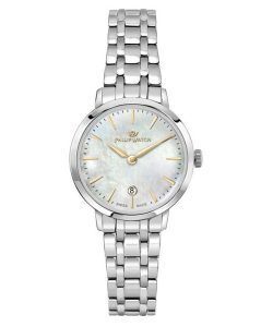 Philip Watch Audrey Stainless Steel Mother Of Pearl Dial Quartz R8253150513 Womens Watch