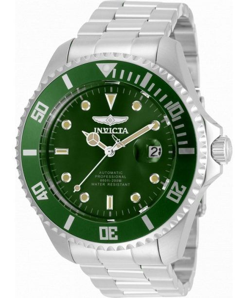 Invicta Pro Diver Green Dial Automatic 35719 200M Men's Watch
